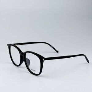 Saint Laurent SL724/F 001 BRAND NEW Eyeglasses Black Oval Women